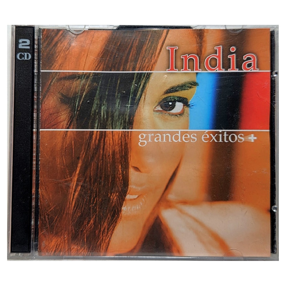 India Grandes Exitos + CD DVD Set Latin Pop Salsa Universal Music 2005 Excellent